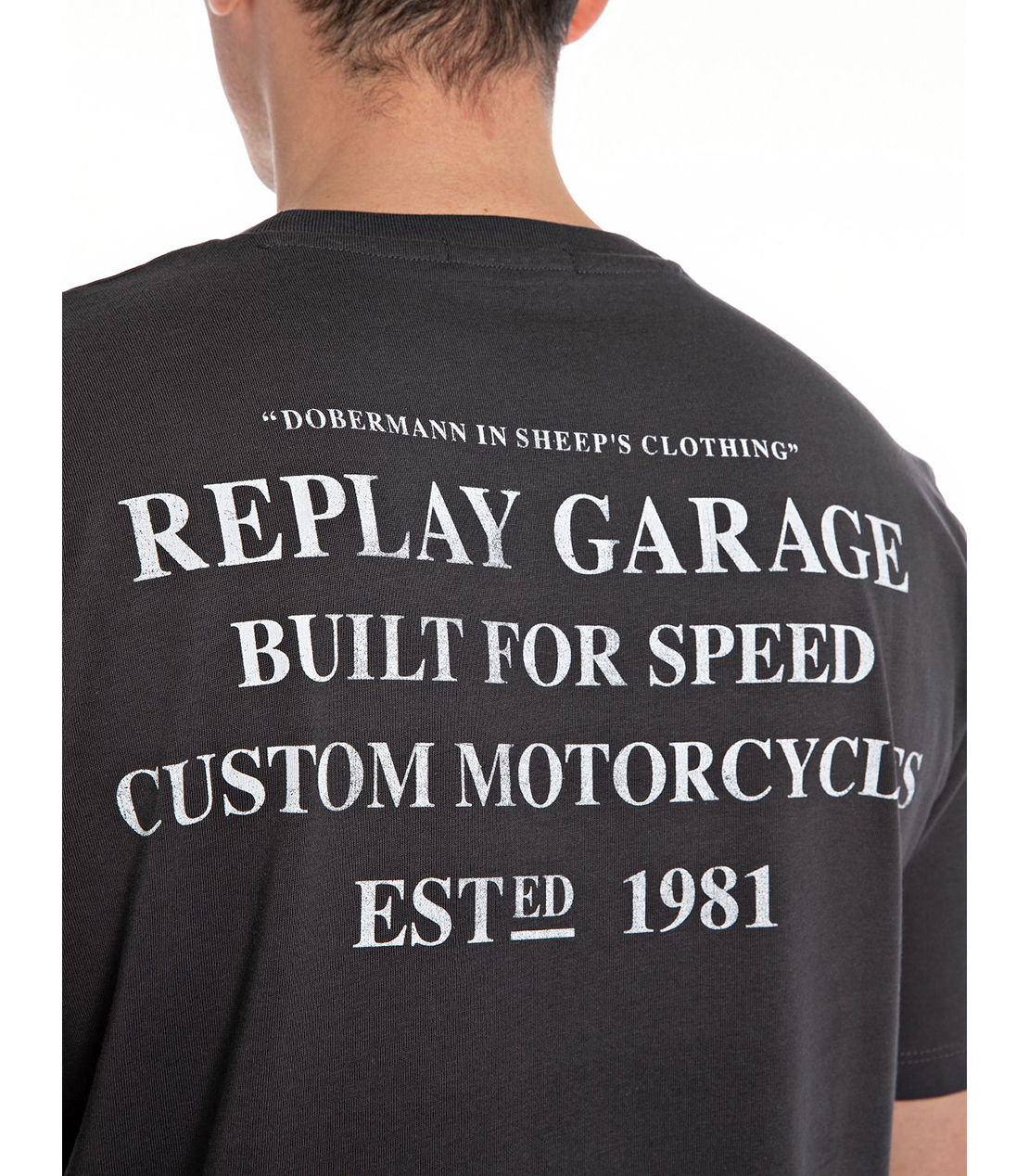 モーターサイクルプリントTシャツ 詳細画像 ブラックボード 5